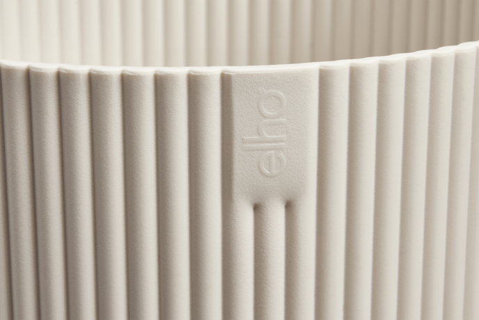 vibes fold rund mini 7cm leinenweiß